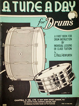 a tune a day for drums - c paul herfurth