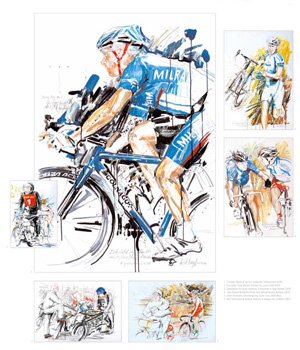 horst brozy cycling calendar 2009
