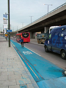 london's cycle lanes