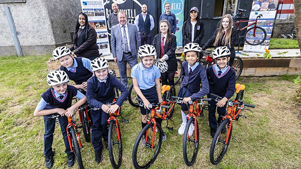 free bikes for schoolchildren