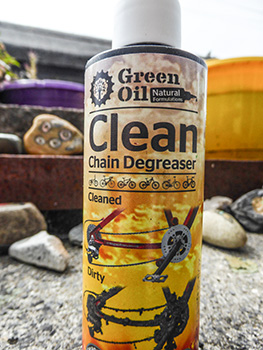 green oil chain degreaser