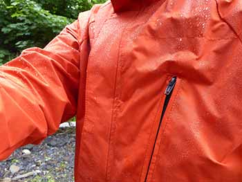 hilltrek greenspot single ventile lightweight jacket
