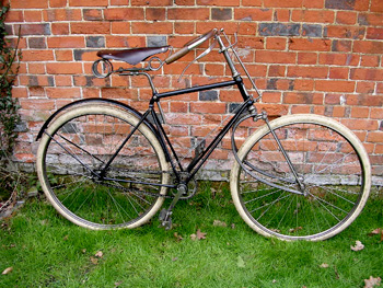 1890s victor spring fork safety bicycle