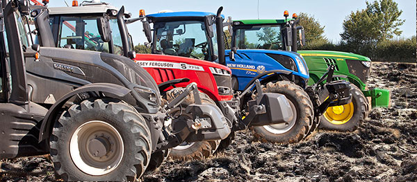 tractors in mud