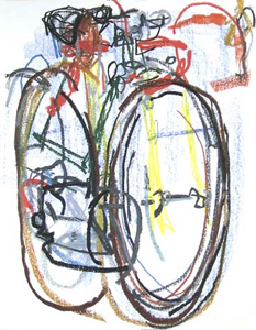 bicycle paintings
