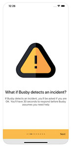 busby road safety app