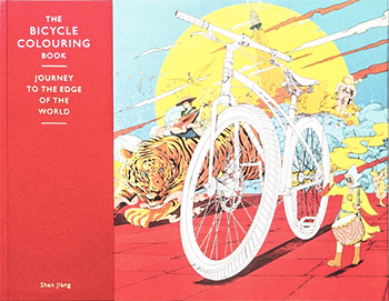 the bicycle colouring book