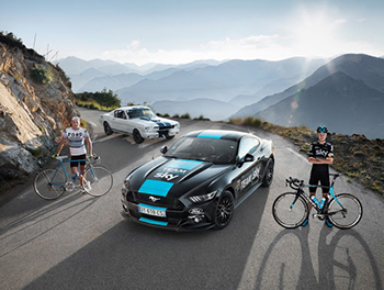 team sky ford mustang