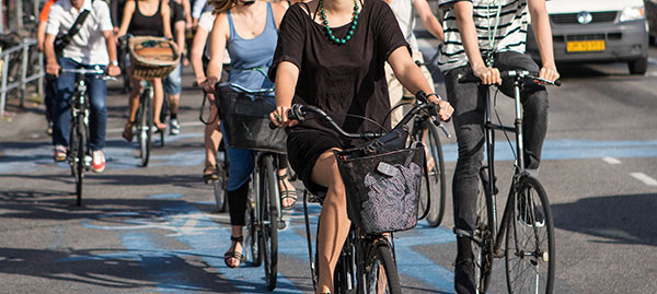 commuting cyclists