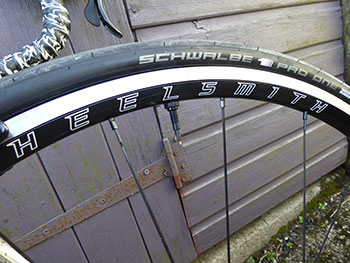 schwalbe tubeless & wheelsmith ascent